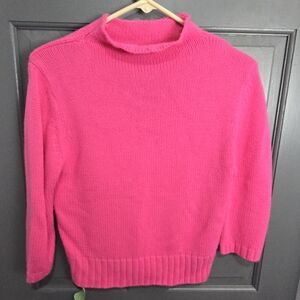Hot pink sweater